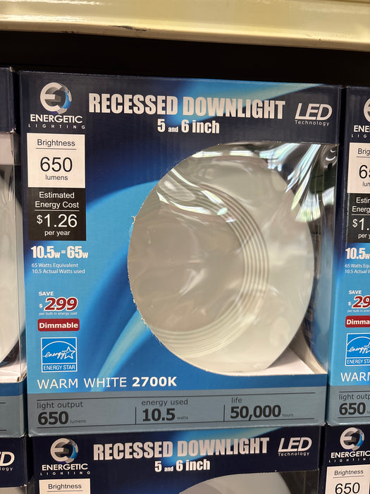 5 and 6" Recessed Downlight