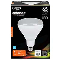 Feit Electric Enhance Regulable Blanco Suave 65 Watt BR40 850 Lúmenes