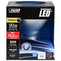 Feit Electric Enhance Luz diurna Bombilla de inundación PAR38 de 90 vatios 1000 lúmenes - Luz diurna
