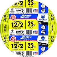 Romex 12/2 NMB W/Ground - 25'