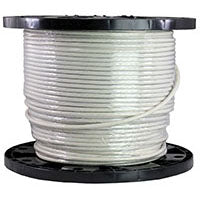 CerroWire THHN 白色 6 AWG 多股线 - 500'(按英尺出售)