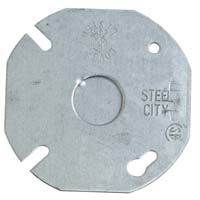 Steel City Round Cover - 3-1/2"