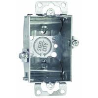 Caja de interruptores Steel City, conectable, 2-1/4" de profundidad