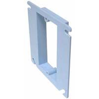 Cubierta de unidad única Cantex de 4" cuadrada y 1/2" de altura