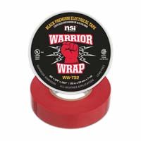 Warrior Wrap 红色电工胶带 - 3/4 英寸 x 66 英尺