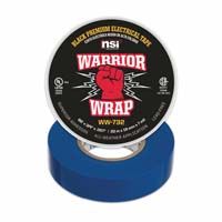 Warrior Wrap 蓝色电工胶带 - 3/4 英寸 x 66 英尺