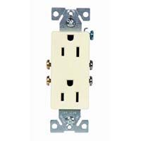 伊顿 Decorator 双联插座 -15A-125V
