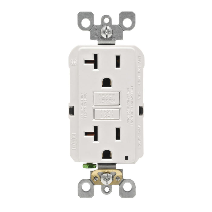 Leviton Protection 20 Amp GFCI Outlet - 20A-125V