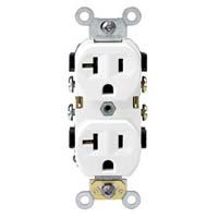 LEVITON 20 AMP 背面和侧面电线插座