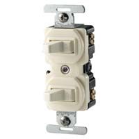 Combinación Eaton de dos interruptores unipolares