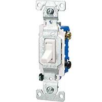 伊顿棕色带灯三向开关 - 15A - 120V