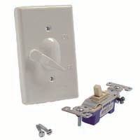 Bell Outdoor Outer Cover & Single Pole Switch Combo - 15A - 120-277V