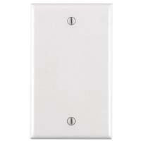 Leviton 1 组空白墙板,白色