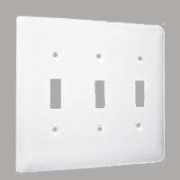 TayMac 3G Metal Wallplate - White Textured