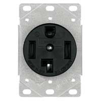 伊顿棕色嵌入式插座 - 30A - 125/250V