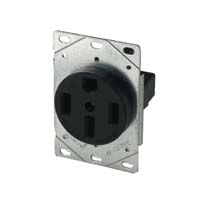 伊顿棕色嵌入式插座 - 50A - 125/250V