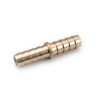 Anderson Metals Brass Hose Barb Hose Splicer Tube ID - 1/2"