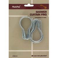 Plumb Pak Shower Curtain Pins