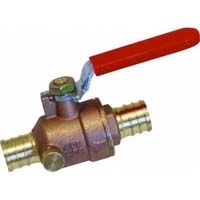 Shark Bite Ball Valve With Drain- 1/2"