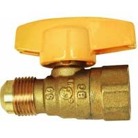 Válvula de bola de gas BrassCraft FIP -1/2" OD -1/2"