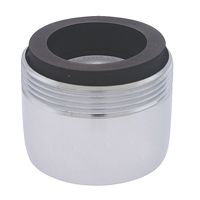 AIREADOR MACHO REGULAR BUBBLE-STREAM 1.5GPM LF CROMADO