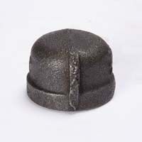 STZ Industries Black Malleable Iron Cap - 3/4"