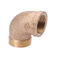 Hailiang Brass 90° Elbow - 1-1/4" FIP x 1-1/4" FIP