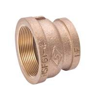 Hailiang Brass Coupling - 2" FIP x 1" FIP