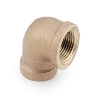 Anderson Metals Red Brass 90° Elbow - 1/4"