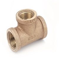 Anderson Metals Red Brass Tee - 1/2"