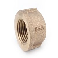 Anderson Metals Red Brass Cap - 1/2"