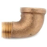 Anderson Metals Red Brass 90° Street Elbow - 1/2"