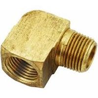 Anderson Metals Brass Pipe 90° Street Elbow - 1/8"