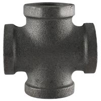 Southland Mueller Black Pipe Cross Fitting - 1/2"