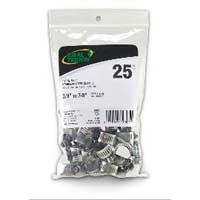 Ideal Tridon SS Clamps - 3/4"-1 3/4" (25 Pack)