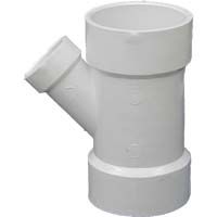 Charlotte Pipe PVC DWV Reducing Wye - 3" x 3" x 2"