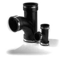 Tee flexible PipeConX: 4" X 4" X 4"