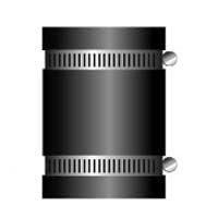PipeConX Flex Coupling- 2" X 2"