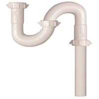 Plumb Pak S Trap For Floor Connection Slip Joint - 1-1/4"