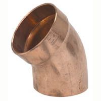 Muller Copper Wrot 45° Street Elbow - 3/4" FTG x 3/4" C