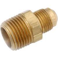 Anderson Metals Brass Flare x Male Half Union - 3/8" x 3/8"