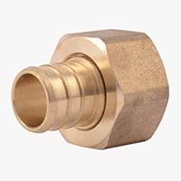 Shark Bite Female Adapter (Swivel) - 1/2" X 1/2"