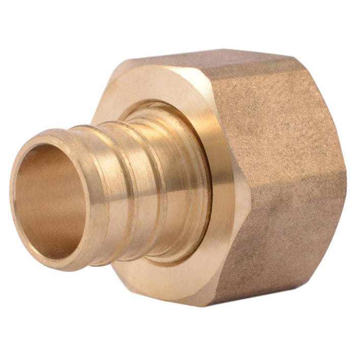 UC526LF 1/2" PEX BRASS Female Barb / PEX swivel adapter