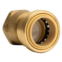 QuickFitting Brass FNPT Adapter - 1in x 1in