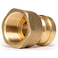 QuickFitting FNPT Adapter -1/2" x 3/4"