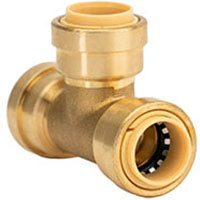 QuickFitting Tee - 1/2" x 1/2" x 1/2"