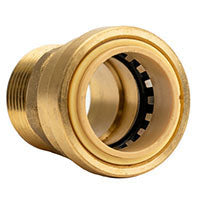 QuickFitting Brass FNPT Adapter - 1" x 1"