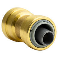 QuickFitting Polybutylene Coupling - 1/2in x 1/2in