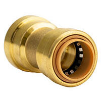 QuickFitting Brass Coupling - 3/4" x 3/4"
