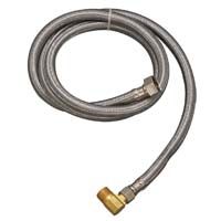 Plum Pak Dishwasher Supply Line With Elbow Stainless Steel - 1/2" x 48"